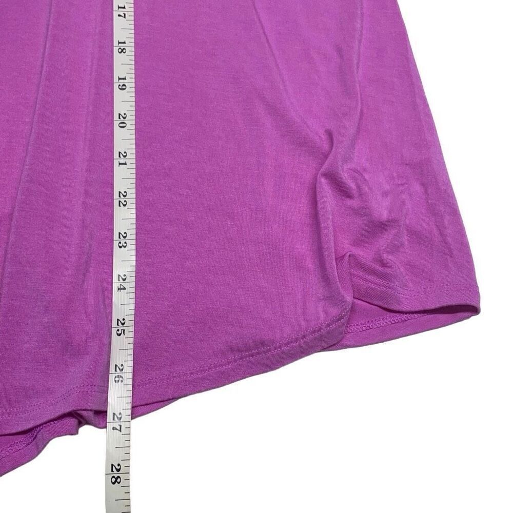 Lilac Purple V Neck Swing Tank - Picture 6 of 7